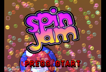 Spin Jam Title Screen